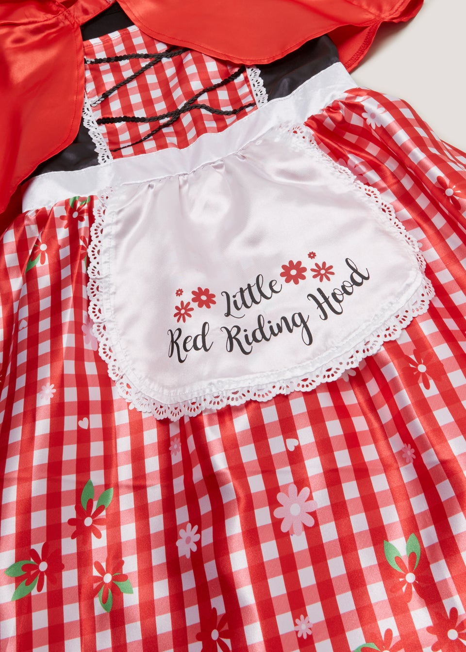 Kids Little Red Riding Hood Fancy Dress Costume (3-7yrs)