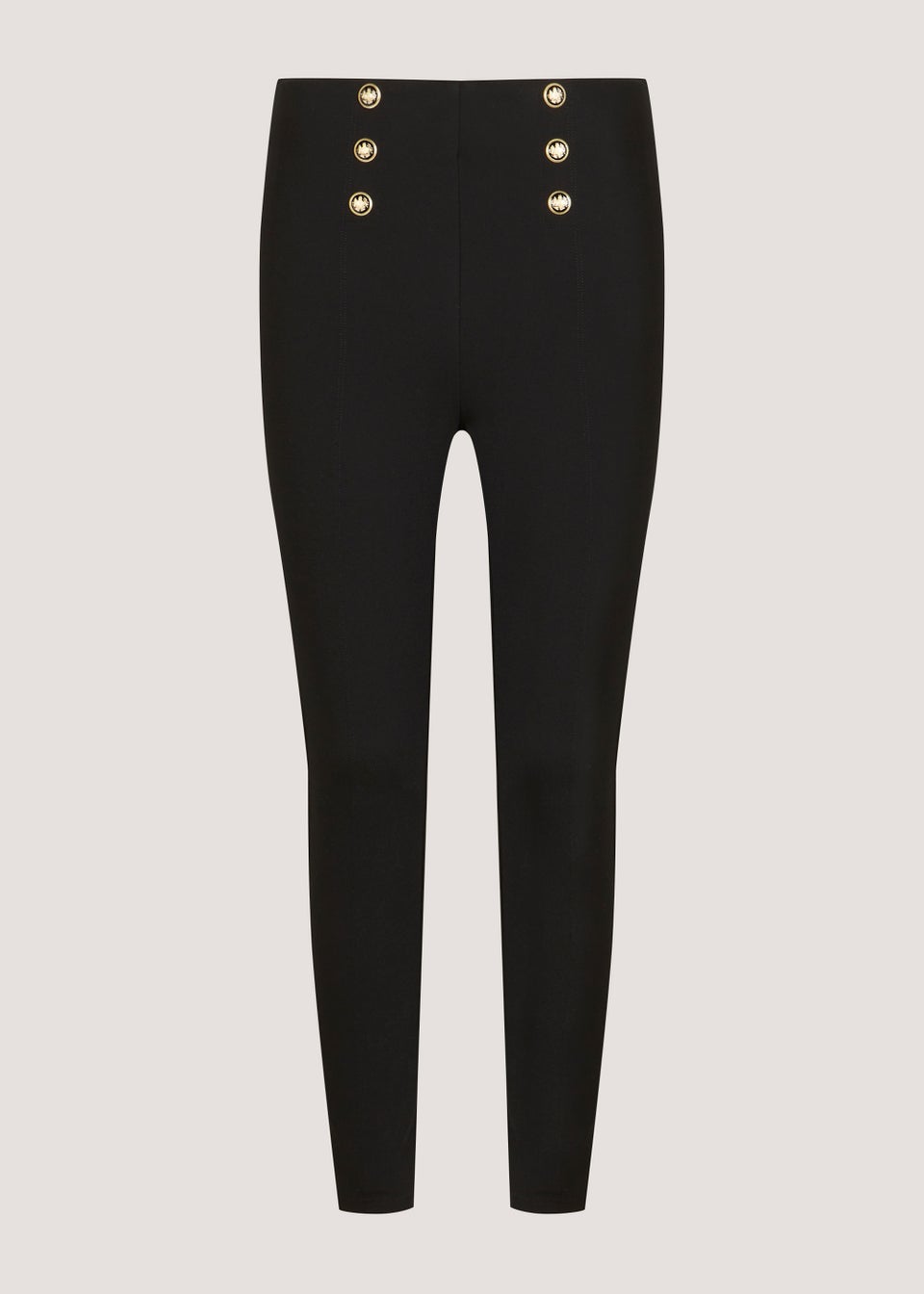 Et Vous Black Button Leggings