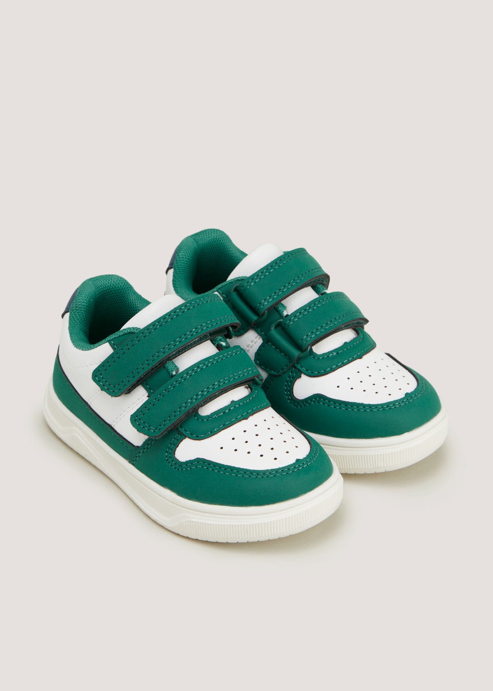Kids top green trainers