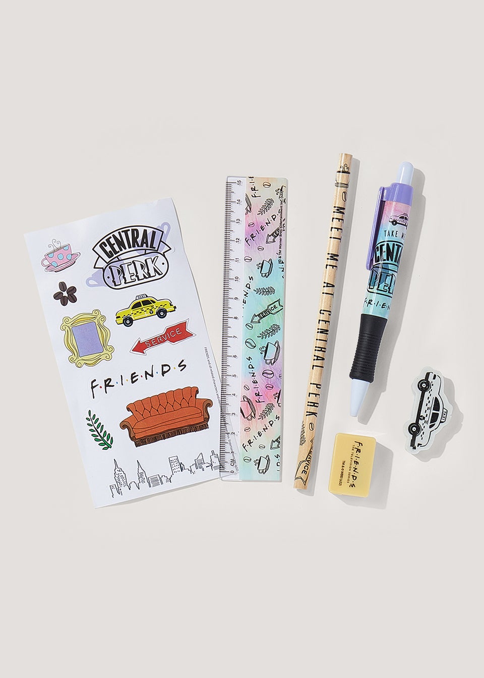 Friends Stationary Set (22.5cm x 10cm x 1.5cm)