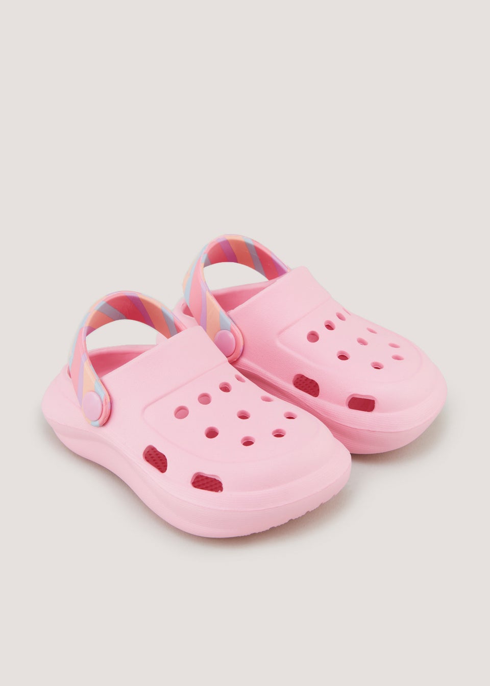 Girls Pink Clogs (Younger 4-12)