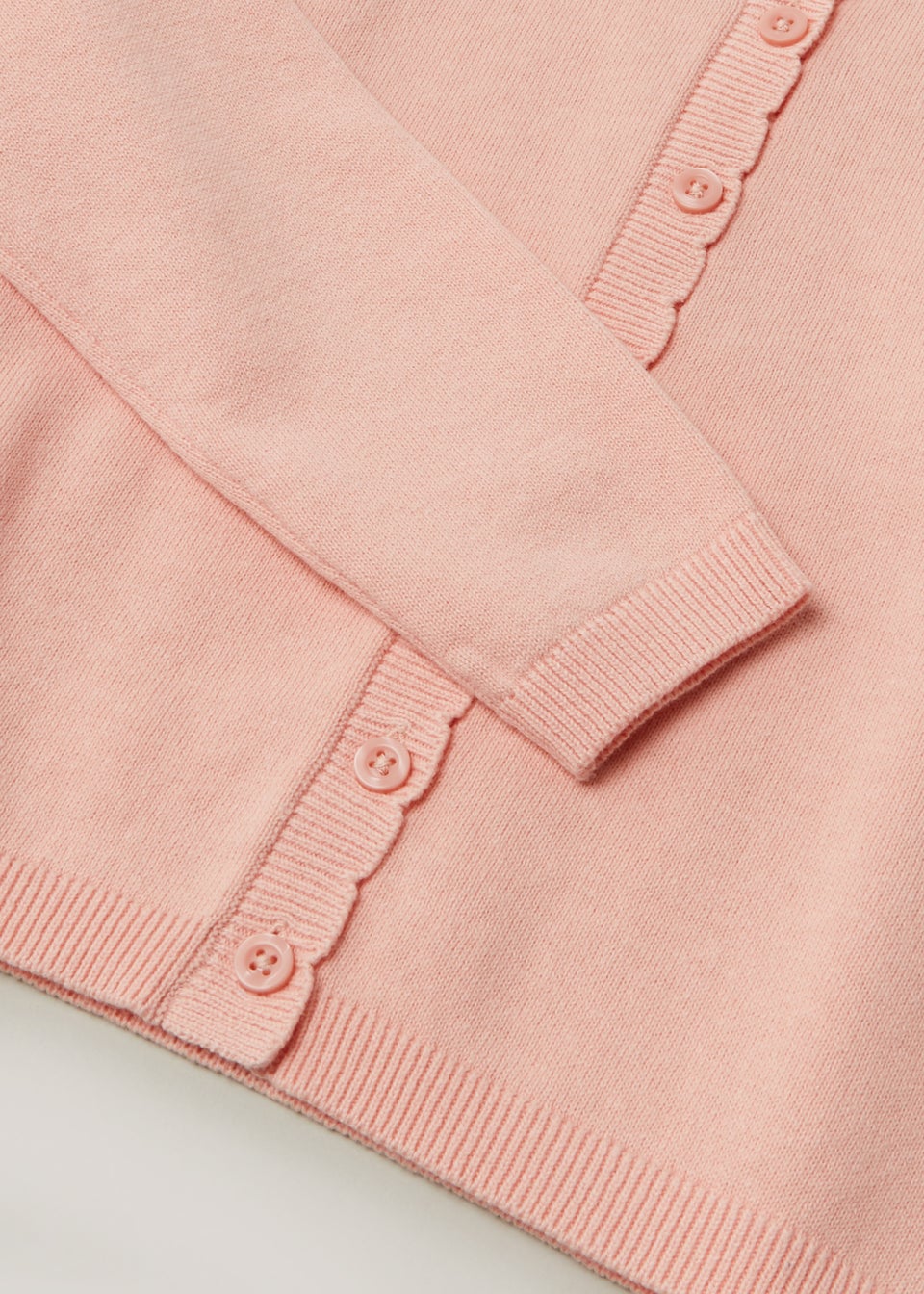 Girls peach cardigan top