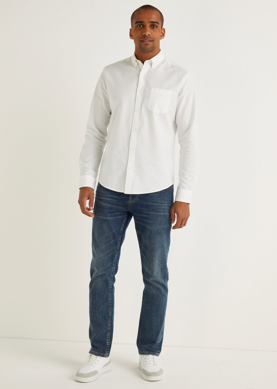 White Oxford Shirt - Matalan
