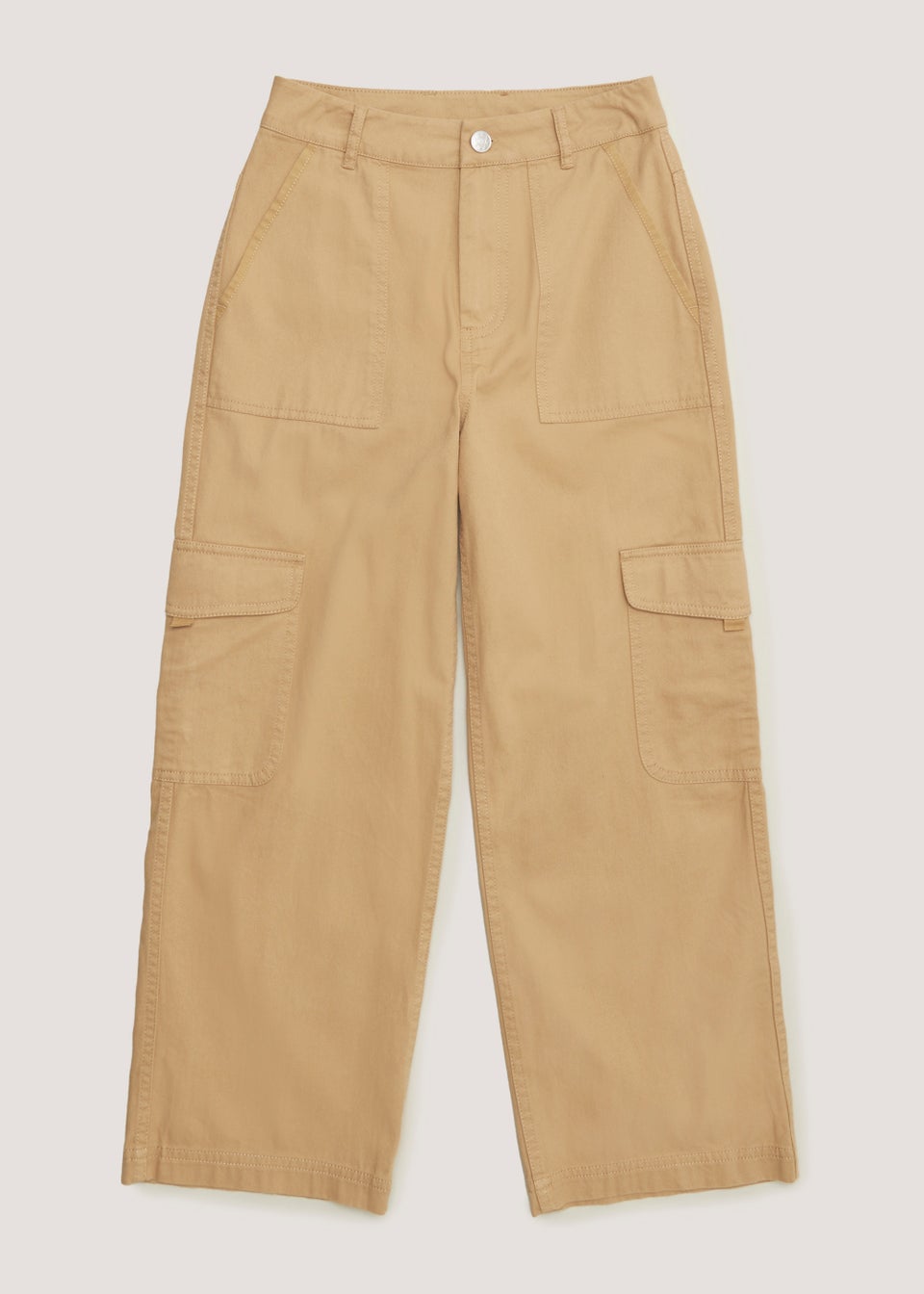 Girls Candy Couture Stone Cargo Trousers (9-16yrs)