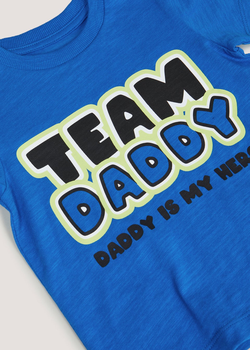 Boys Blue Team Daddy T-Shirt (9mths-6yrs)