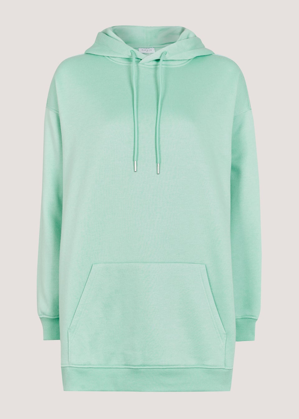 Green Longline Hoodie