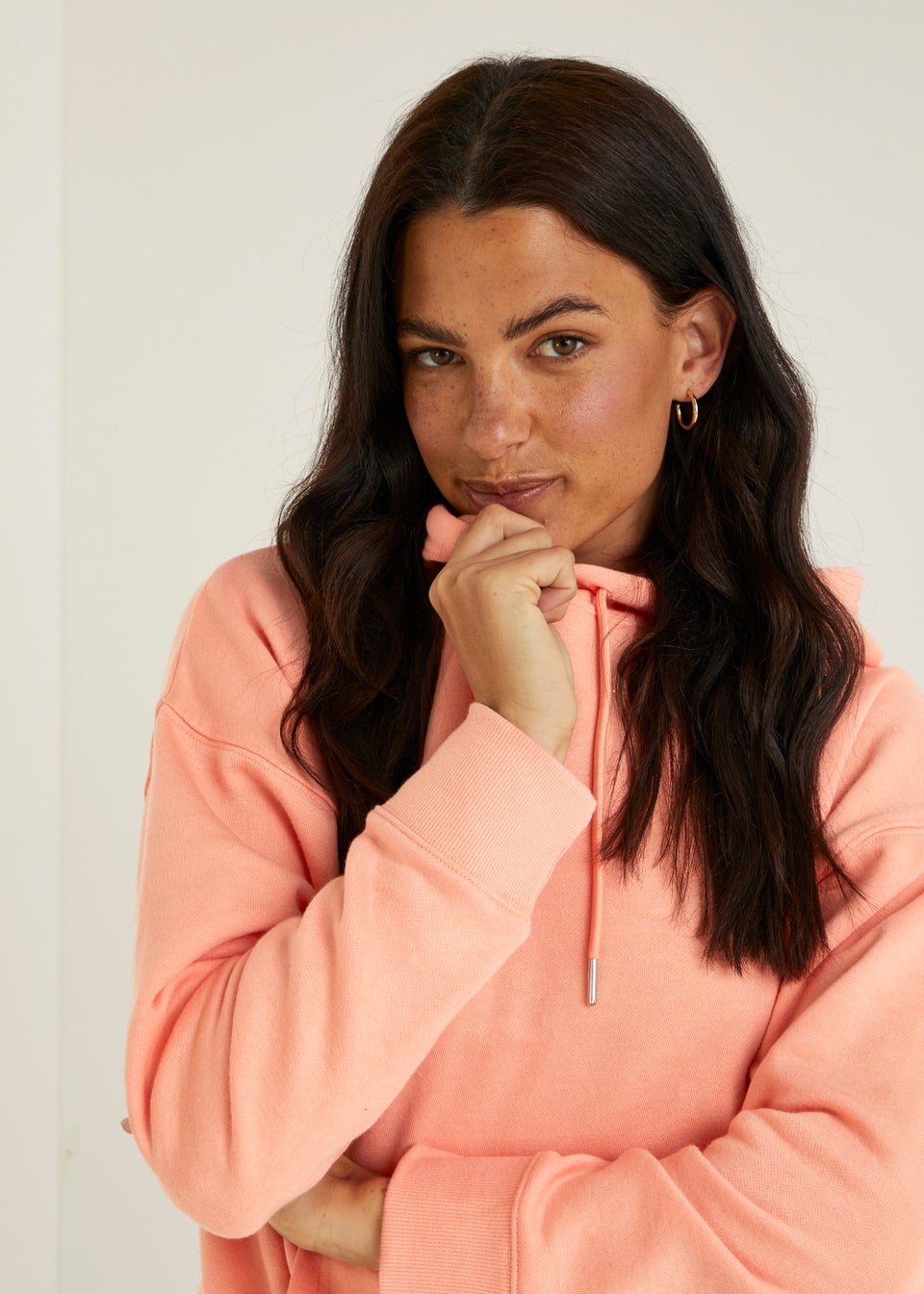 Coral Essential Hoodie