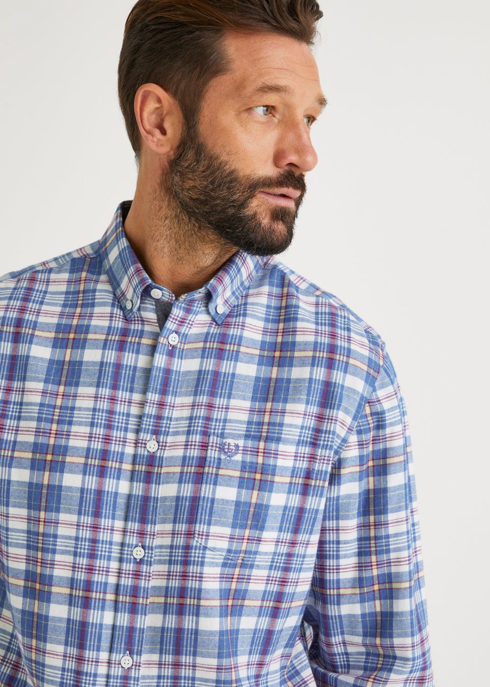 Lincoln Blue Check Shirt