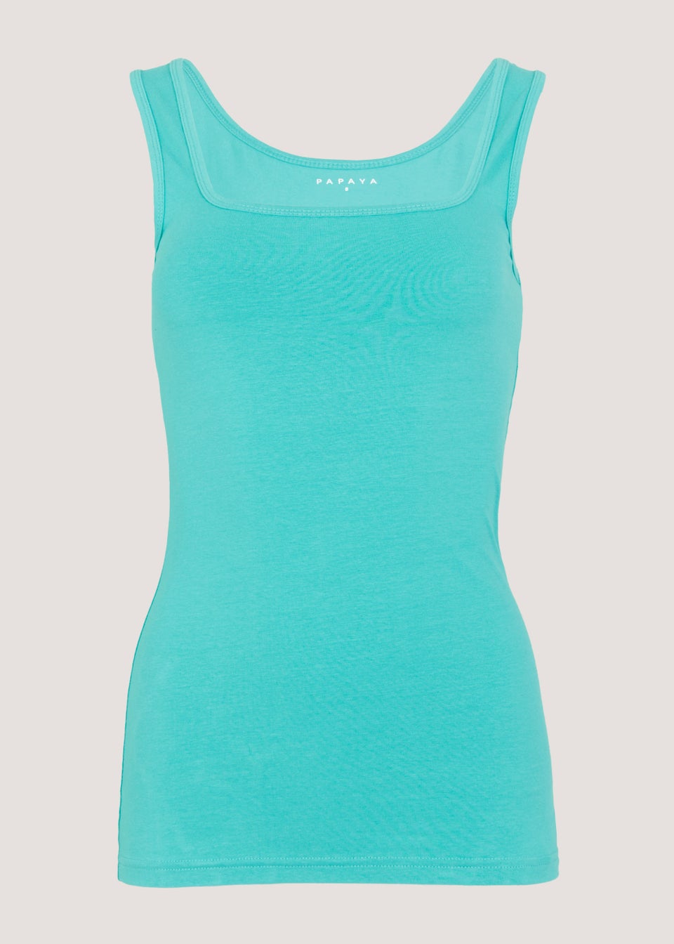 Turquoise Short Vest Top