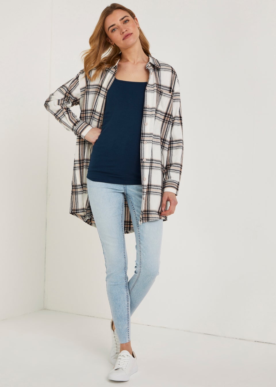 Navy Short Vest Top - Matalan Navy Short Vest Top - Matalan
