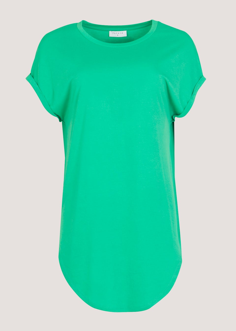 Green Longline T-Shirt