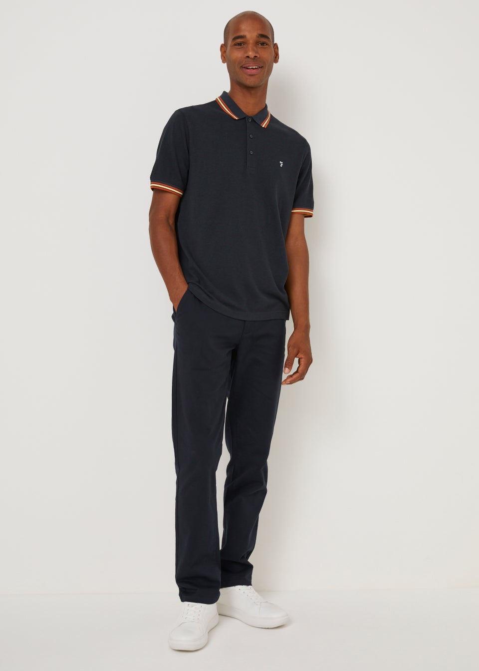 Farah Rivoli Navy Polo Shirt