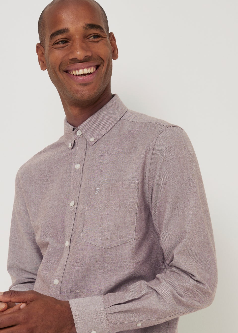 Farah Drayton Purple Shirt