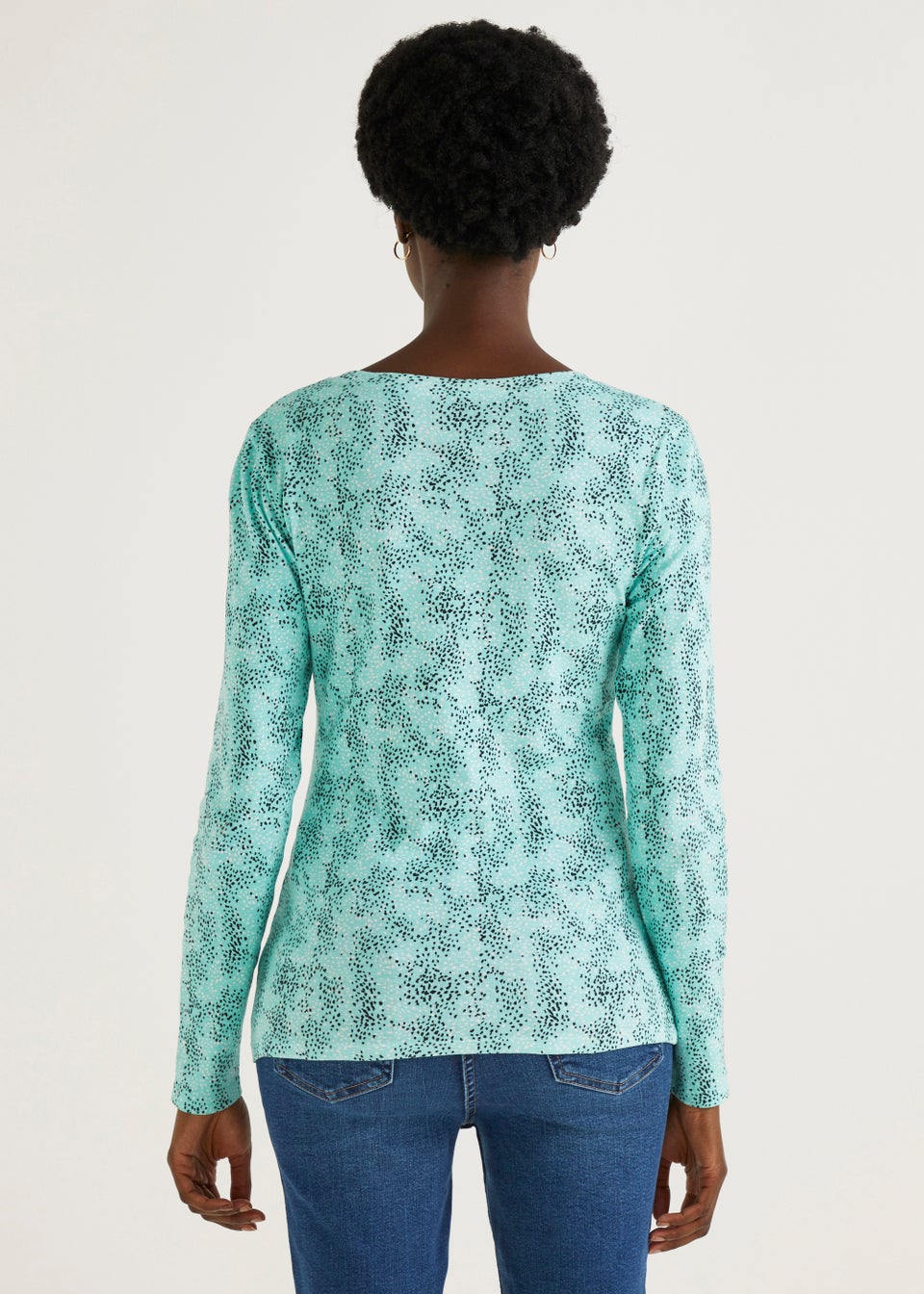 Green Mark Making Long Sleeve Top