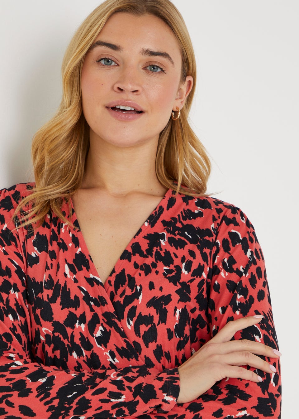 Matalan red leopard print dress new arrivals