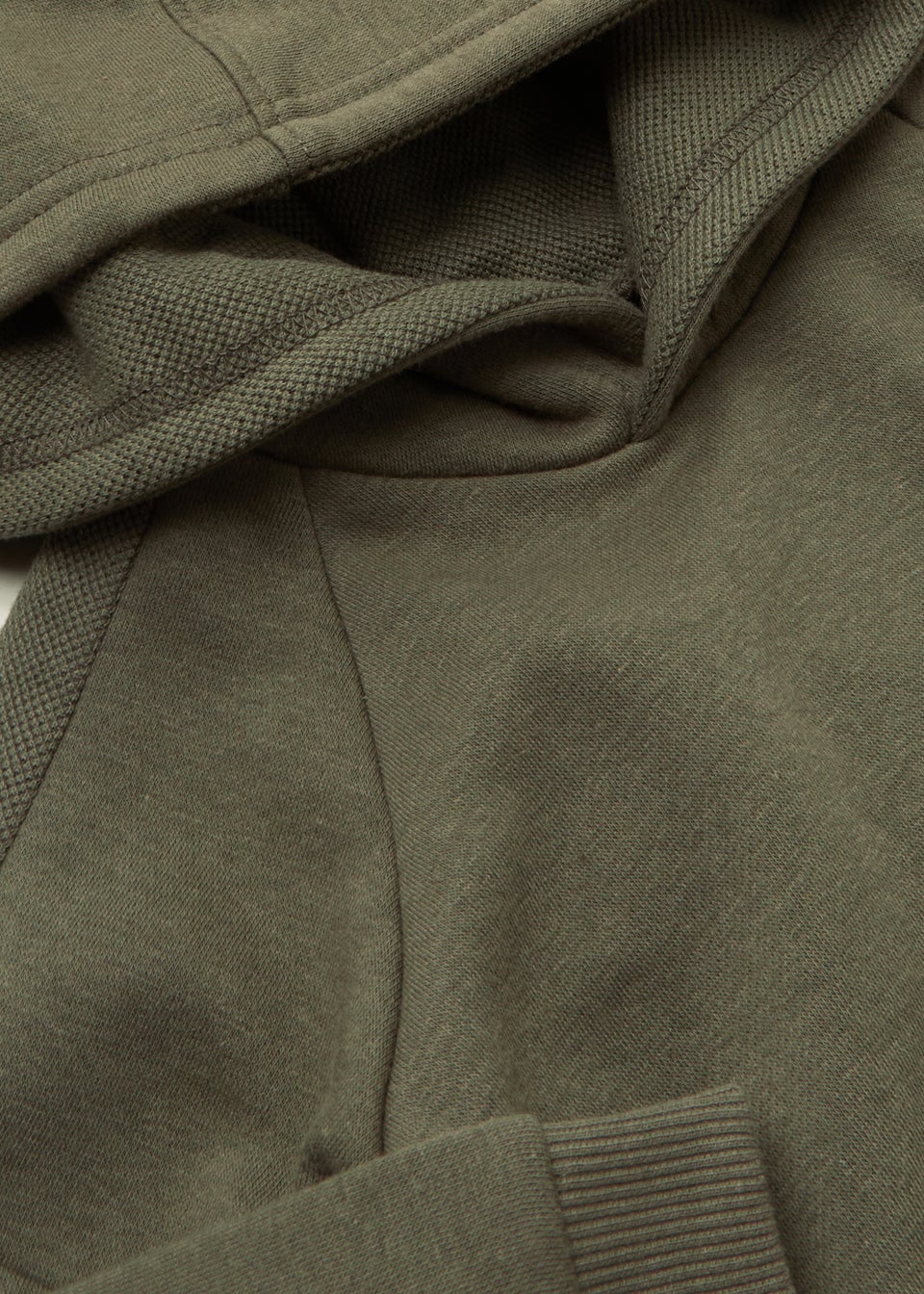 Boys Khaki Pique Hoodie (9mths-6yrs)