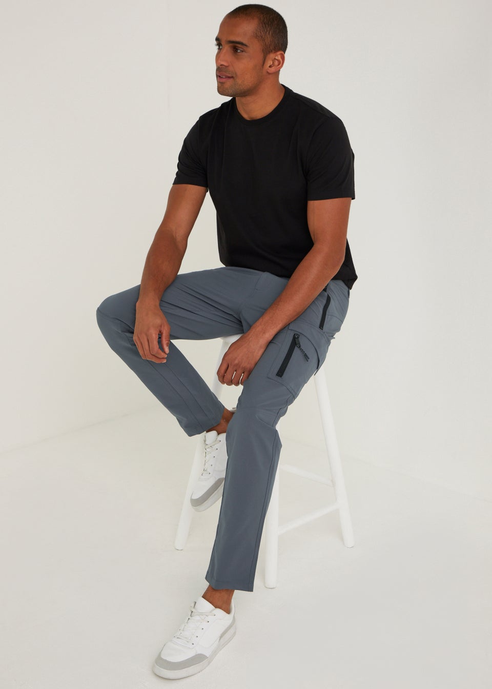 Grey Trek Trousers