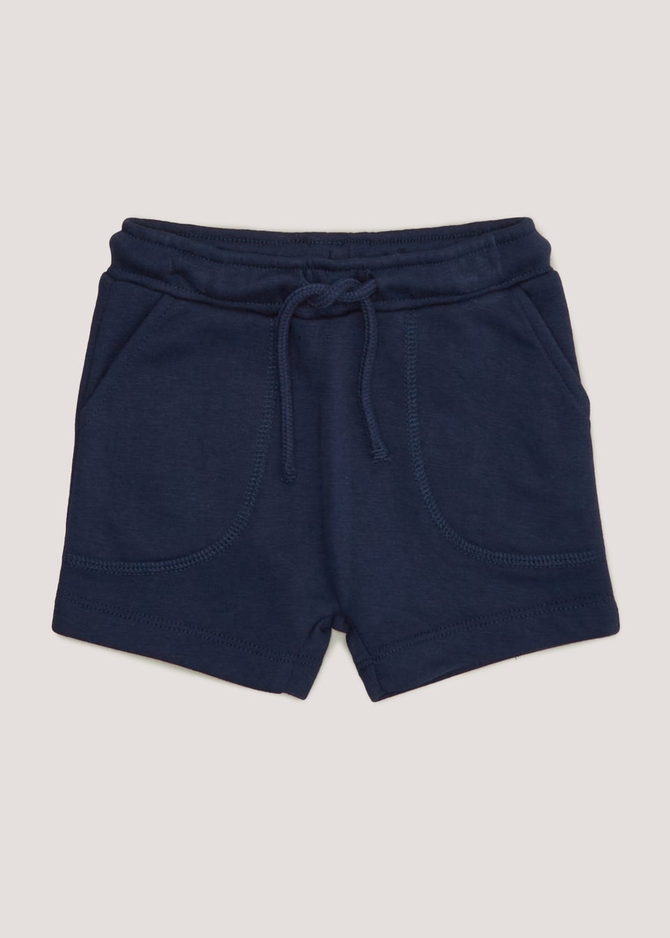 Boys Navy Jogger Shorts 9mths 6yrs Matalan