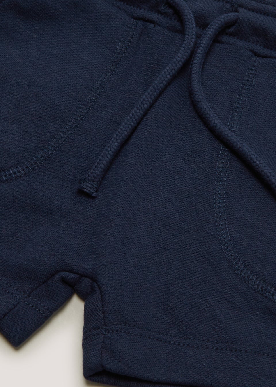 Boys Navy Jogger Shorts (9mths-6yrs)