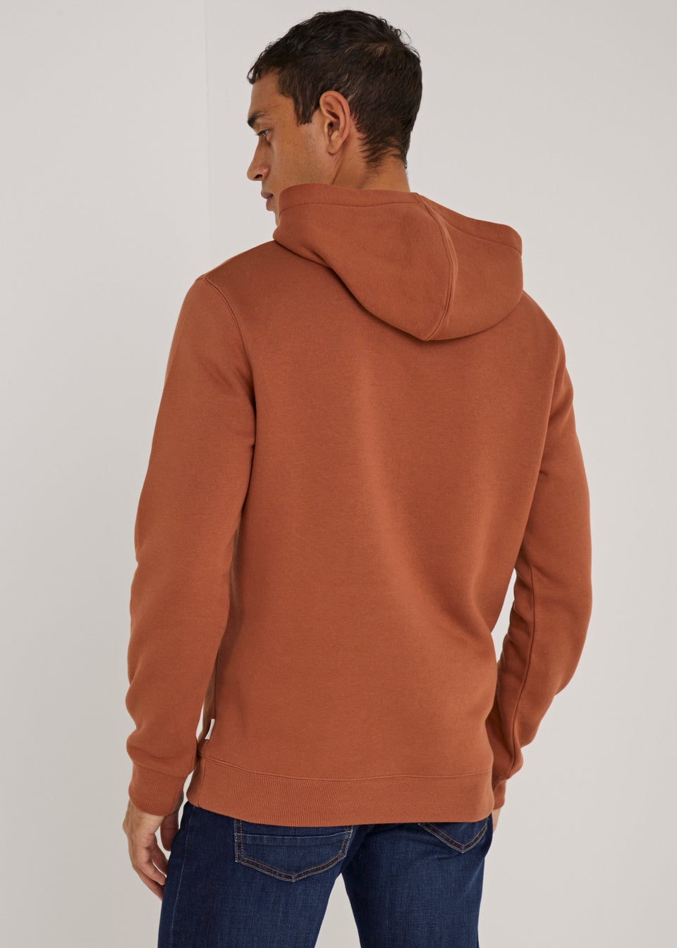 Rust Essential Pull-On Hoodie - Matalan