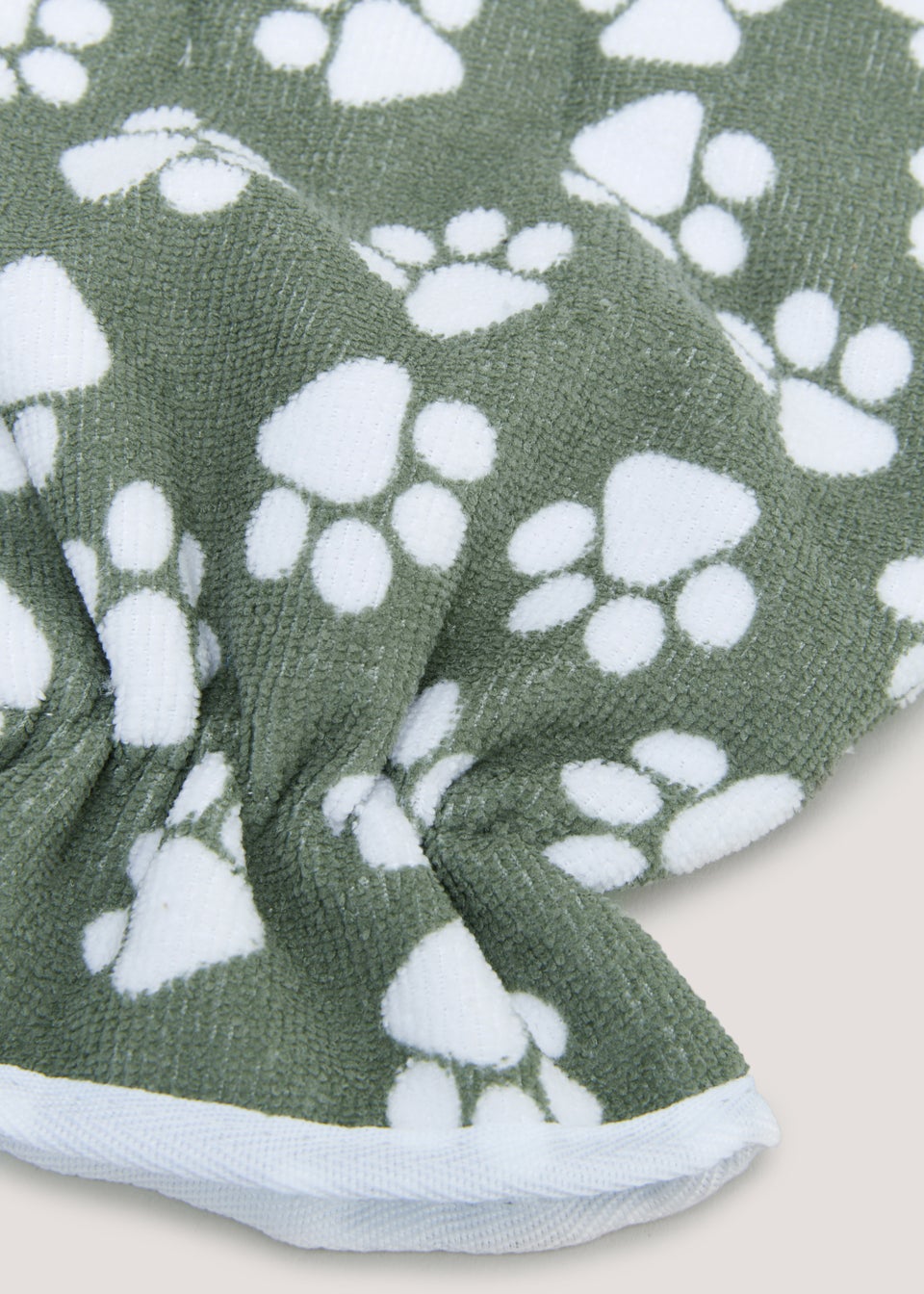 2 Pack Green Pet Drying Mitts