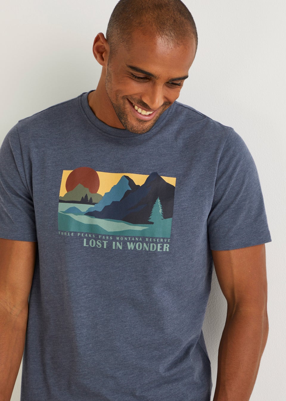 Blue Lost in Wonder Tee
