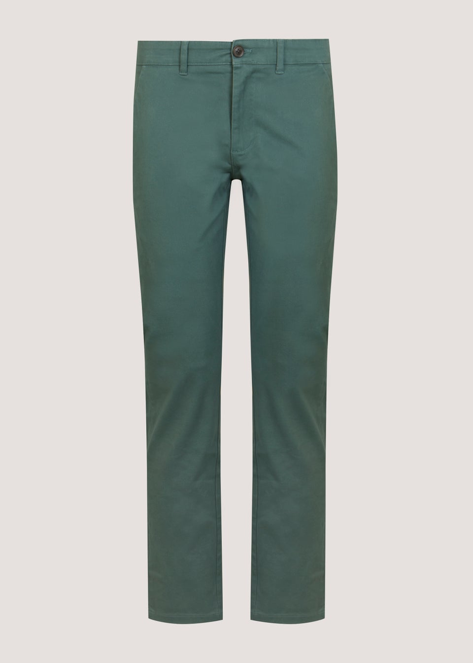 Teal Slim Fit Stretch Chinos