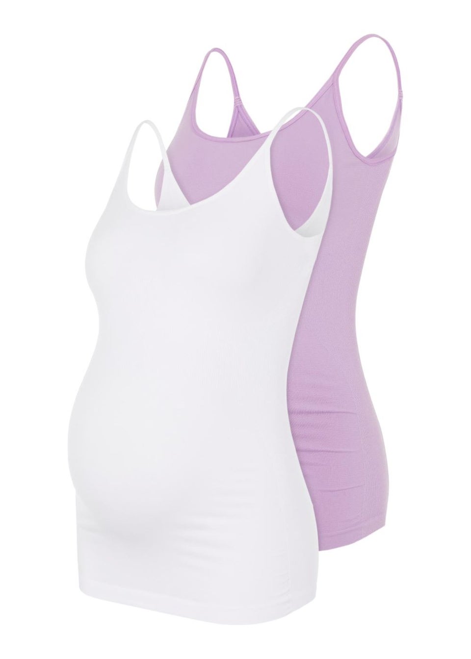 Mamalicious Maternity 2 Pack Cami Tops