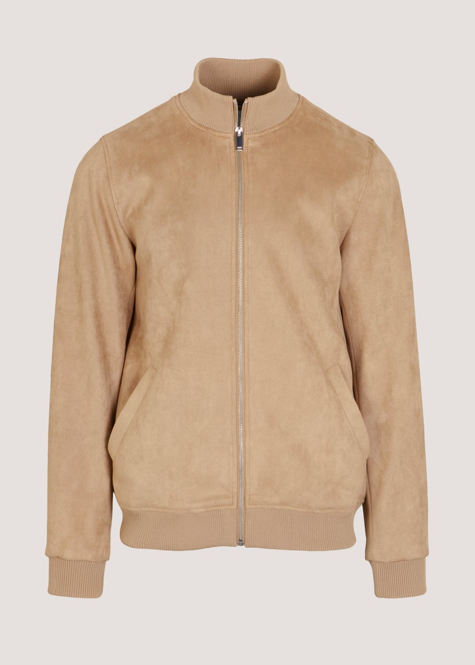 Suede jacket matalan top