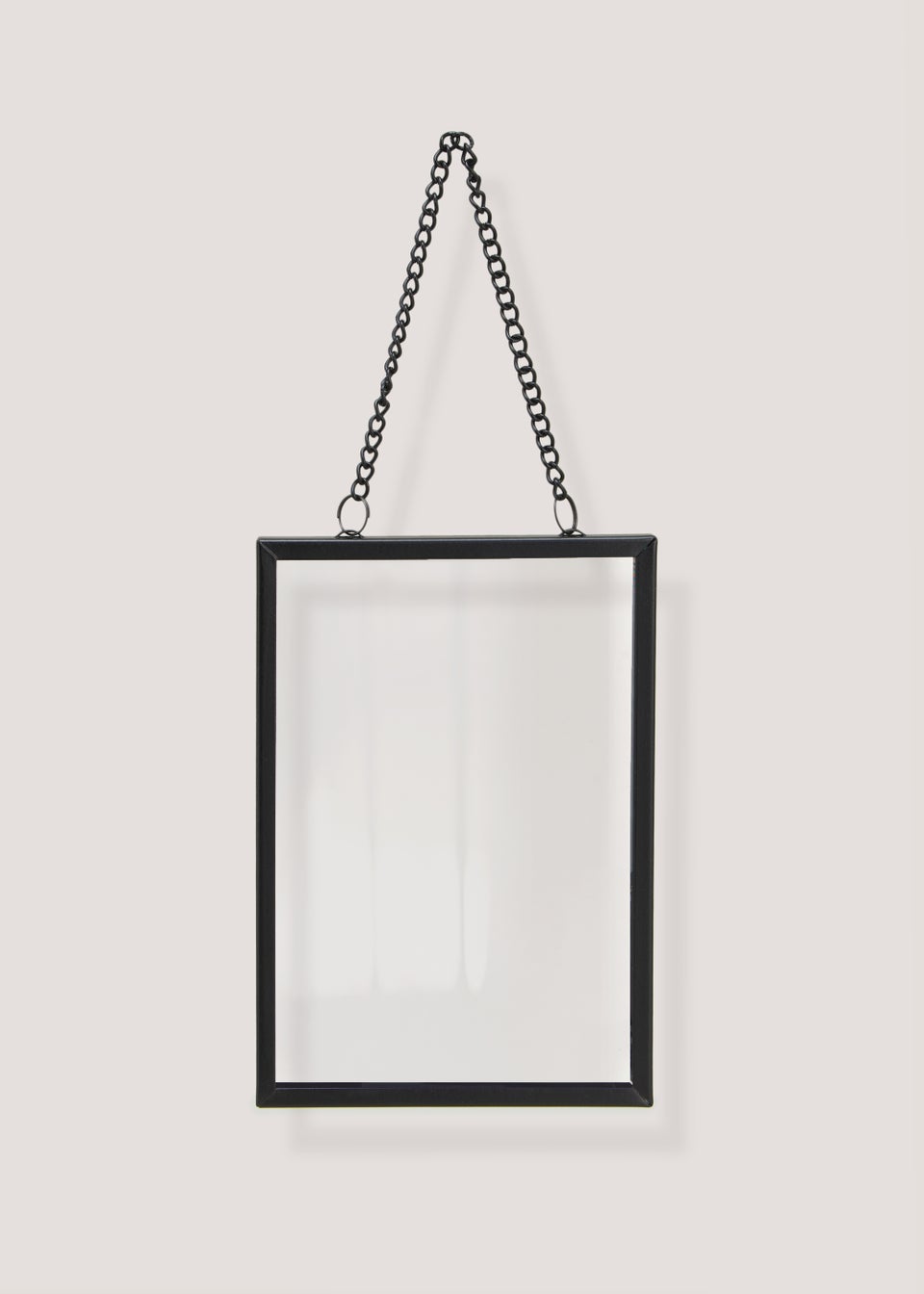 Black Hanging Metal Frame (4x6in)