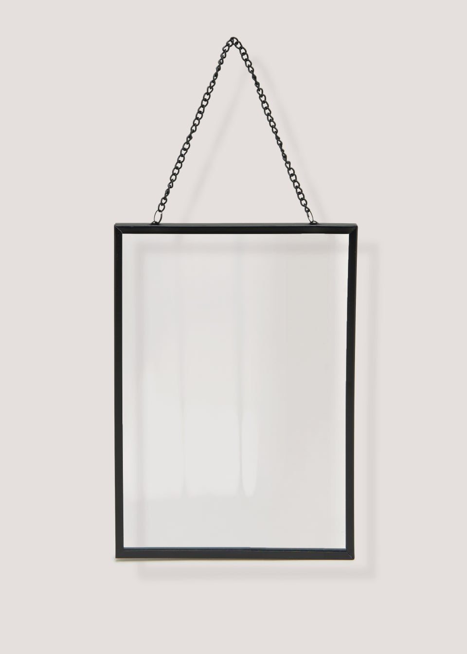 Black Hanging Metal Frame (5x7in)
