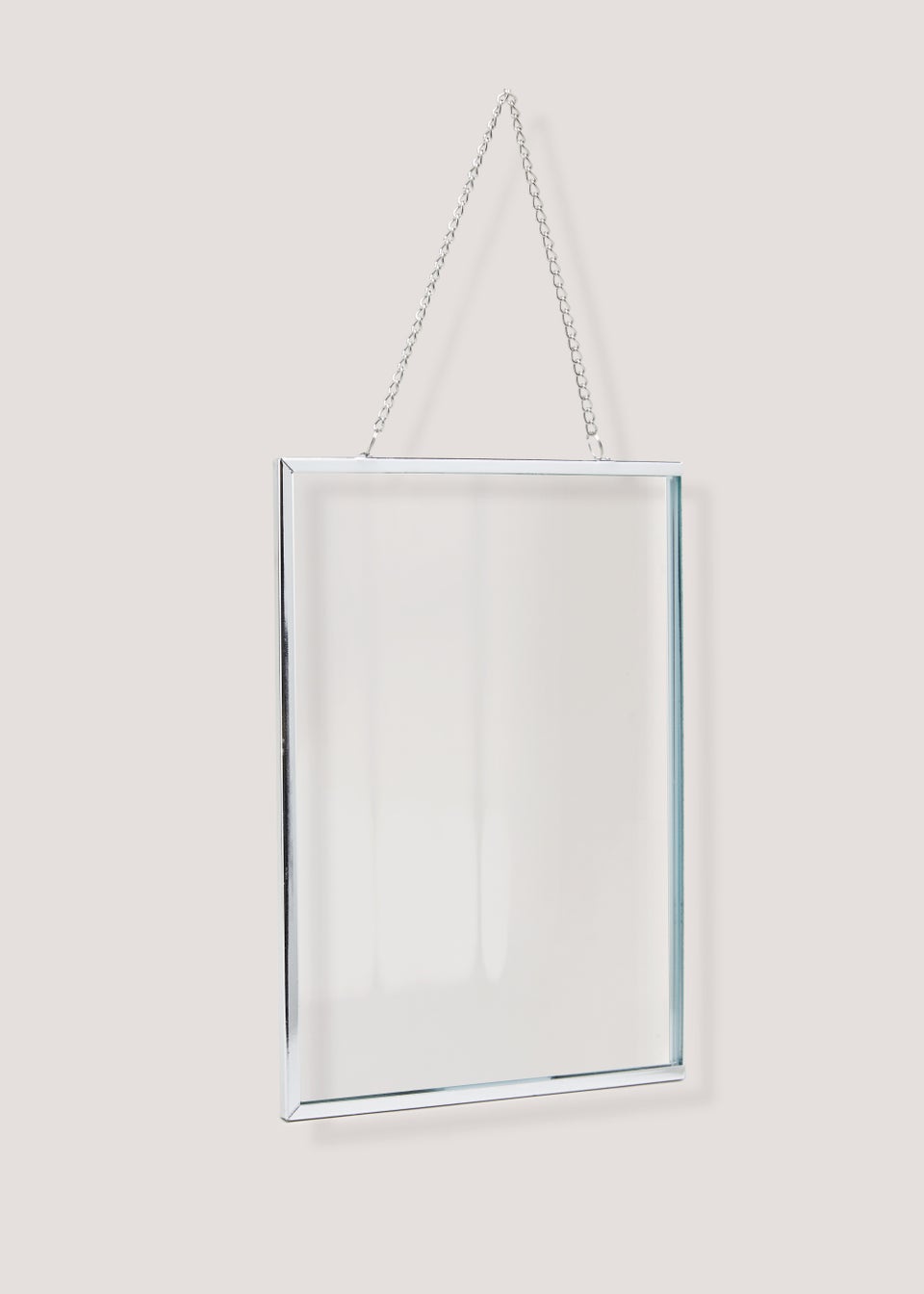 Silver Metal Hanging Frame (5x7in)
