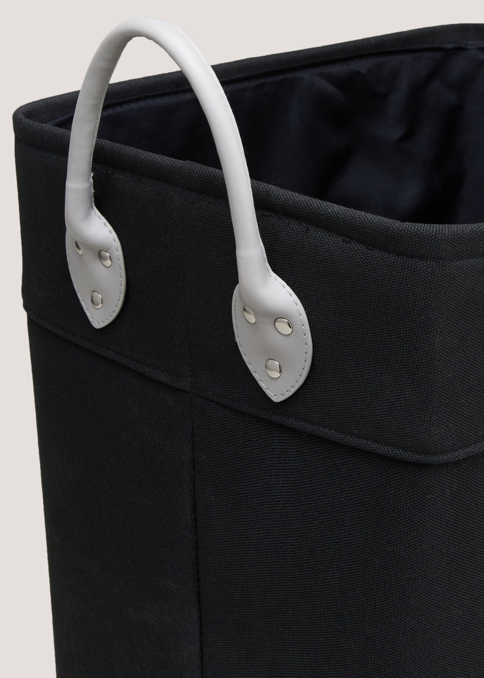 Black Laundry Co Bin (55cm x 40cm x 30cm)