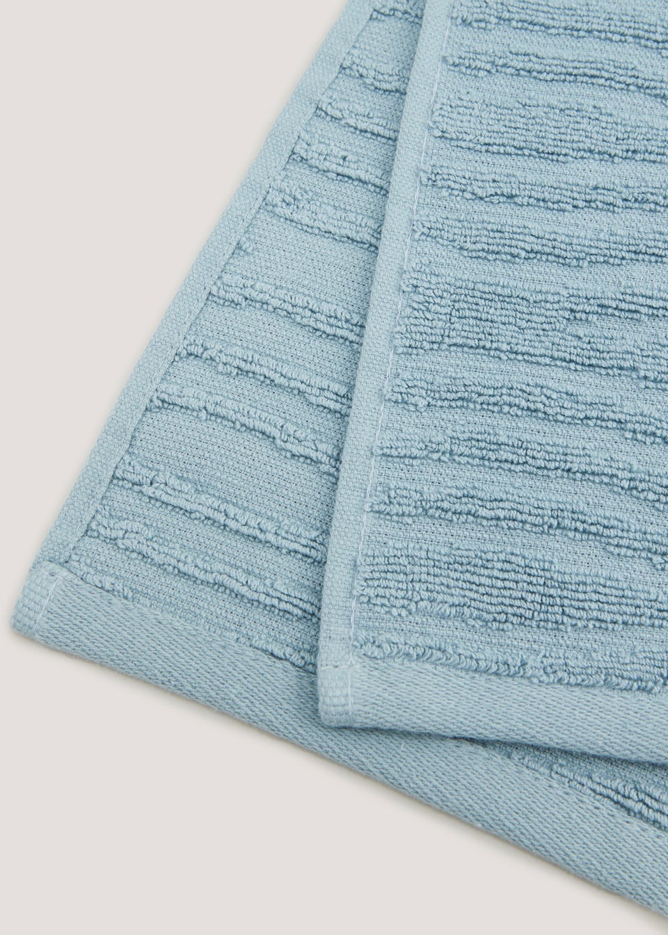 Blue Wave 100 Cotton Towels Matalan
