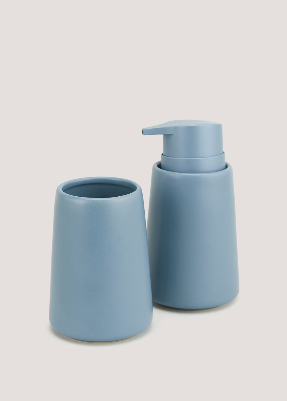 Blue Chunky Ceramic Tumbler (12cm x 9cm)