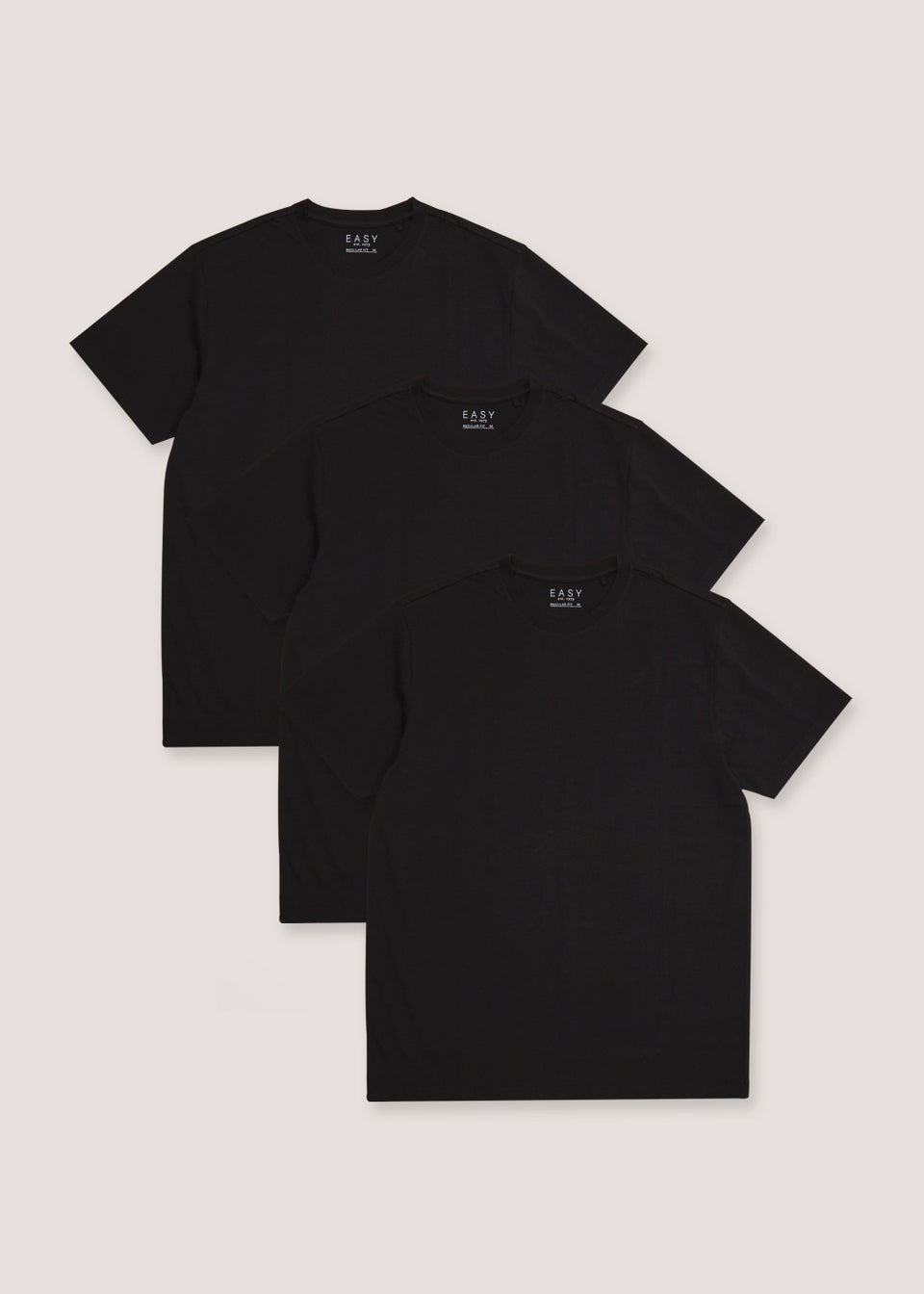 3 Pack Essential TShirts Matalan