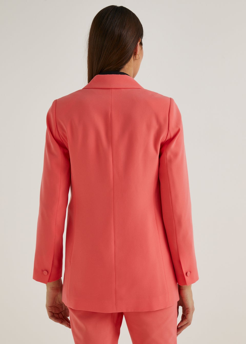 Ladies coral blazer on sale