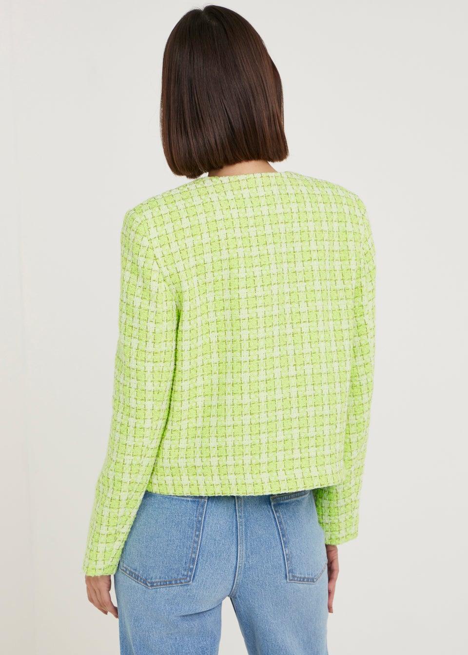 Et Vous Lime Short Boucle Blazer