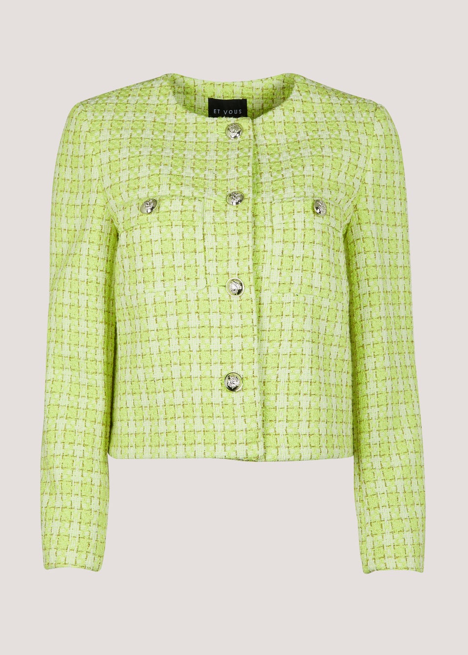 Et Vous Lime Short Boucle Blazer