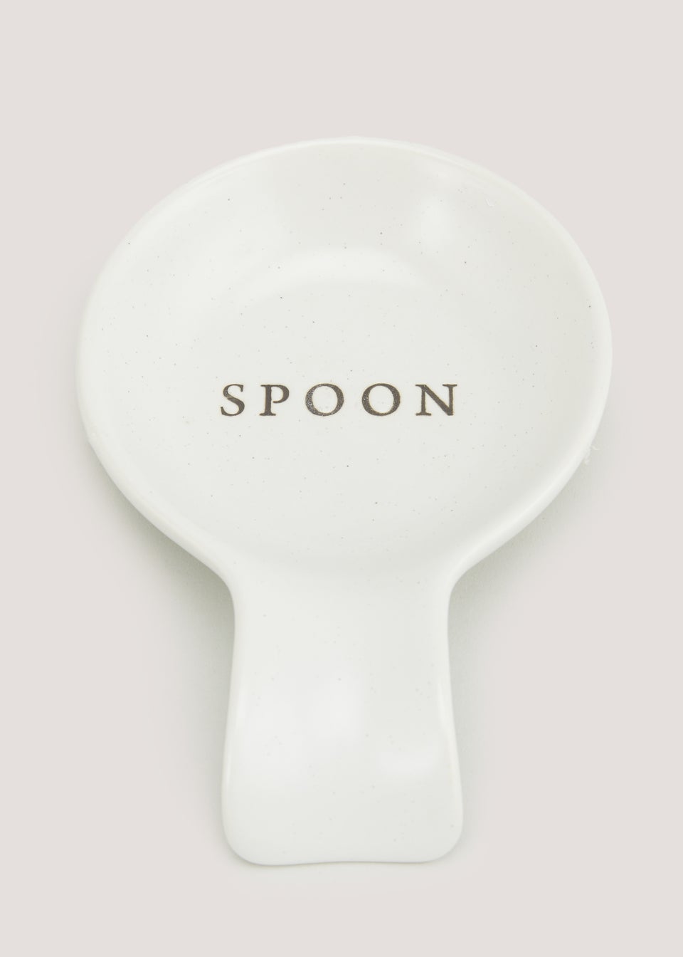 Natural Speckle Spoon Rest (7cm x 12cm)