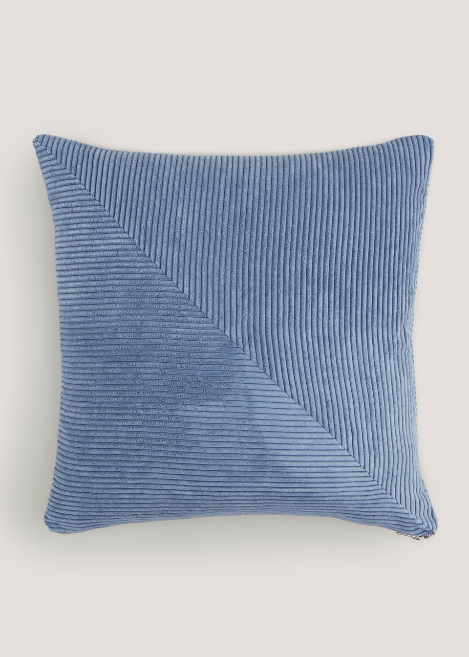 Blue Cord Cushion (43cm x 43cm)