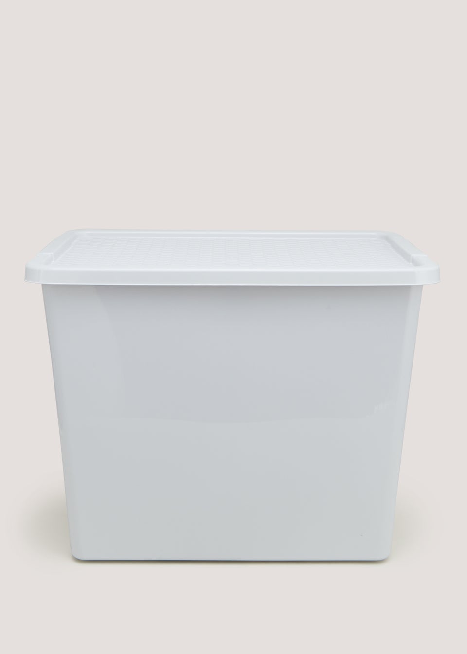 Grey Plastic Storage Box (80L)