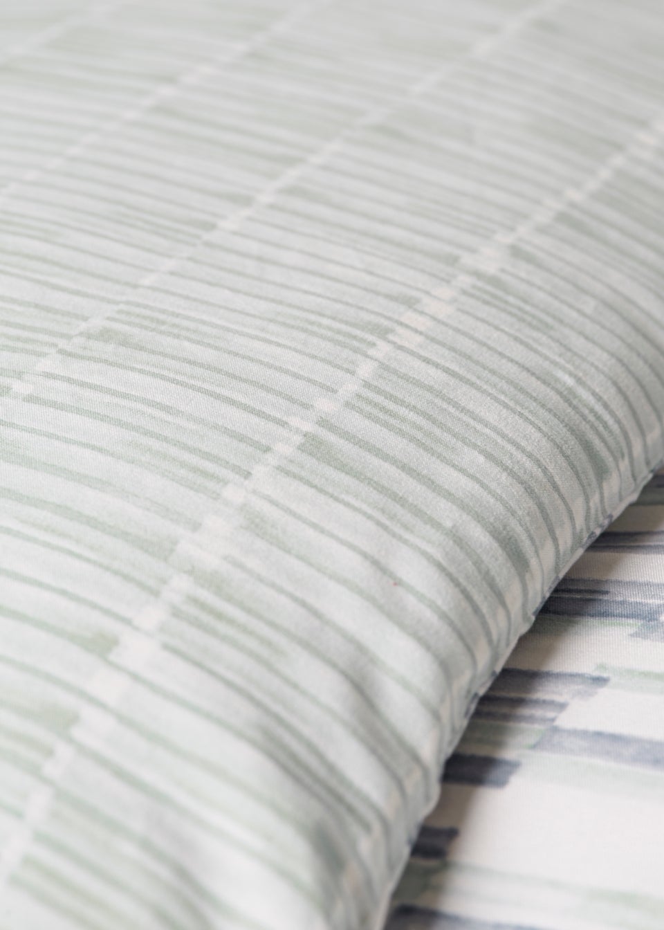 Blue Watermark Reversible Duvet Cover
