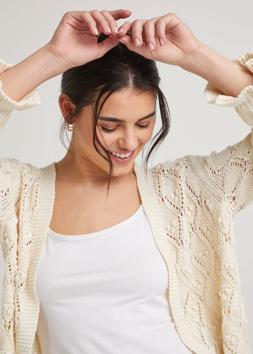 Ecru cardigan online