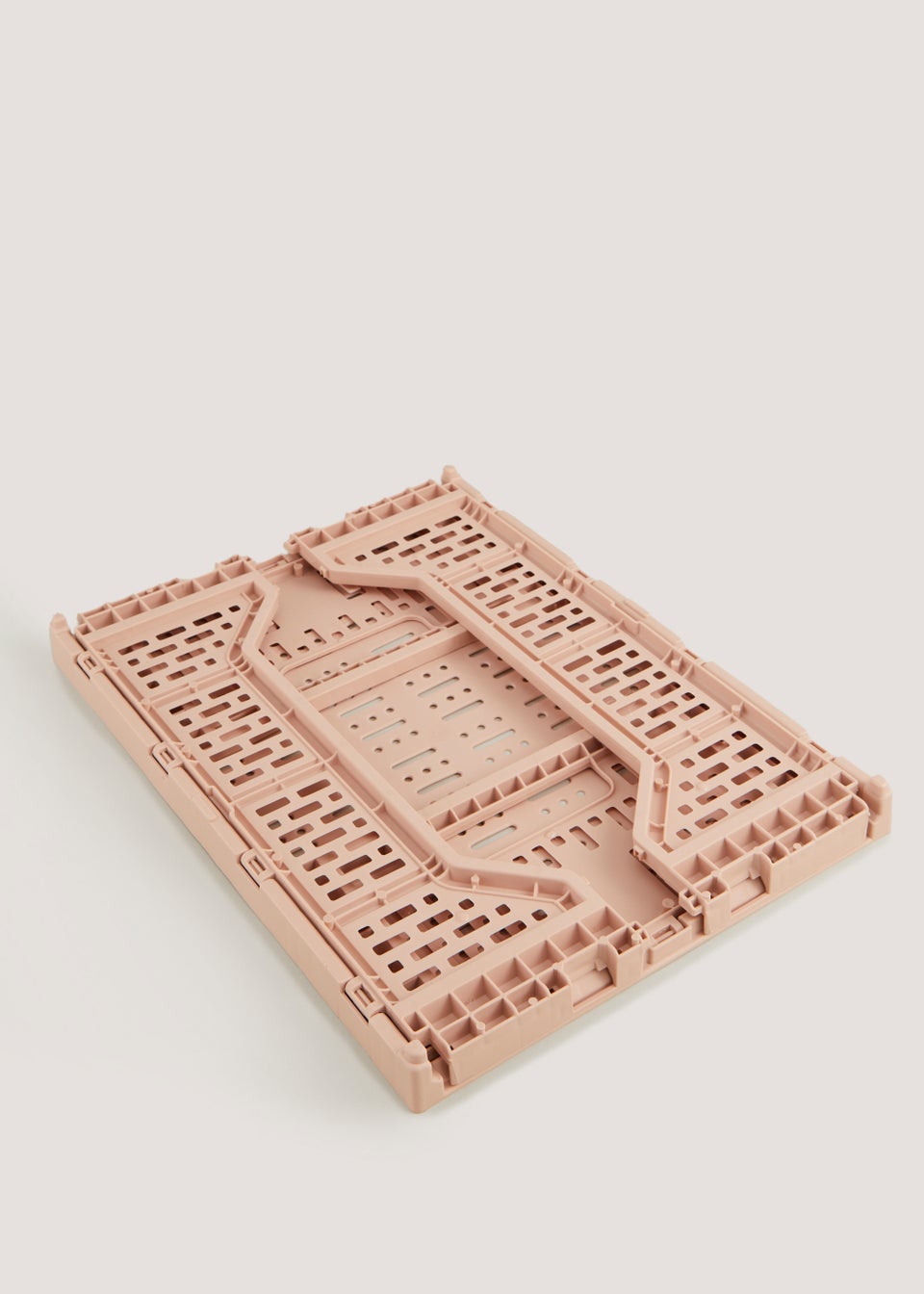 Pink Large Collapsible Storage Basket (14cm x 40cm x 29.5cm)