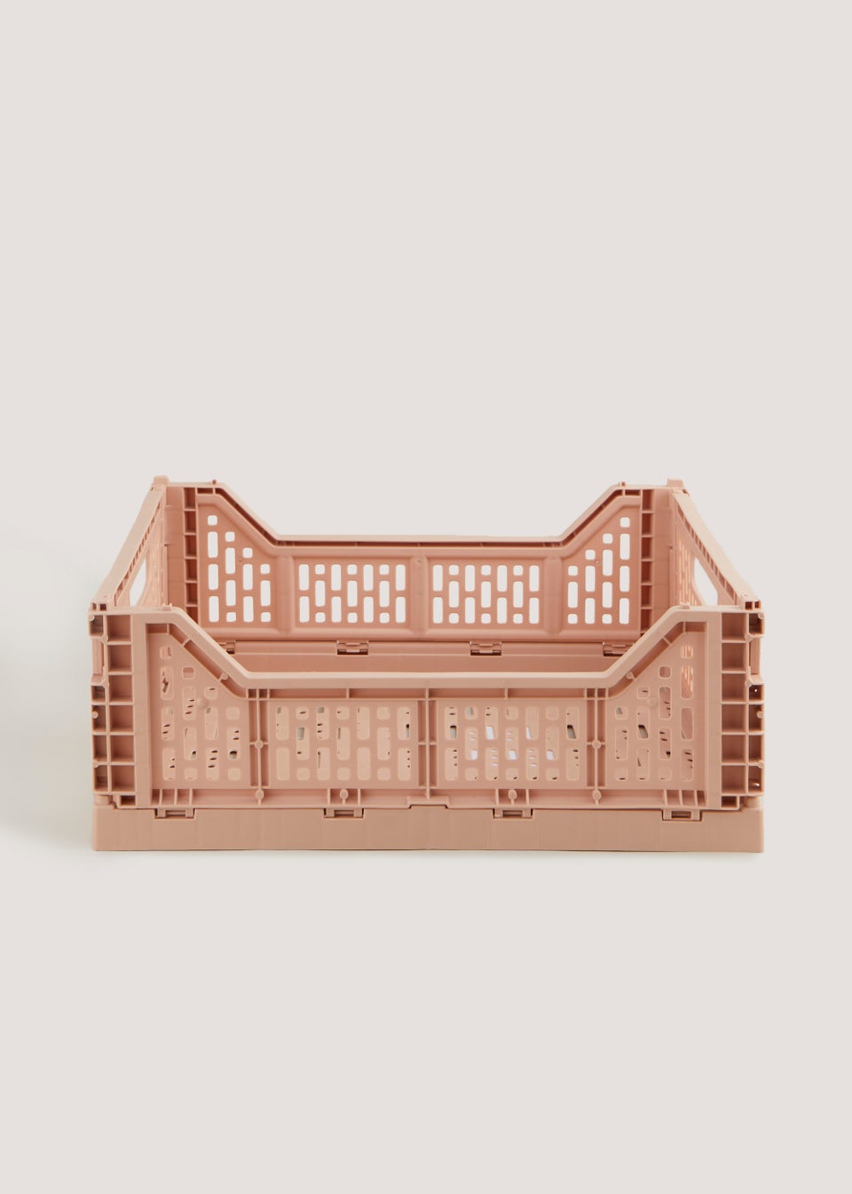 Pink Large Collapsible Storage Basket (14cm x 40cm x 29.5cm)