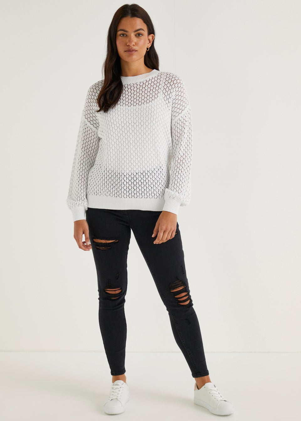 Matalan ladies white jumpers shop