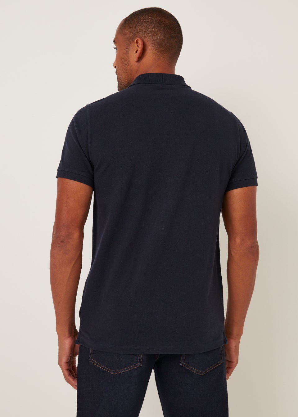 Navy Polo Shirt Matalan