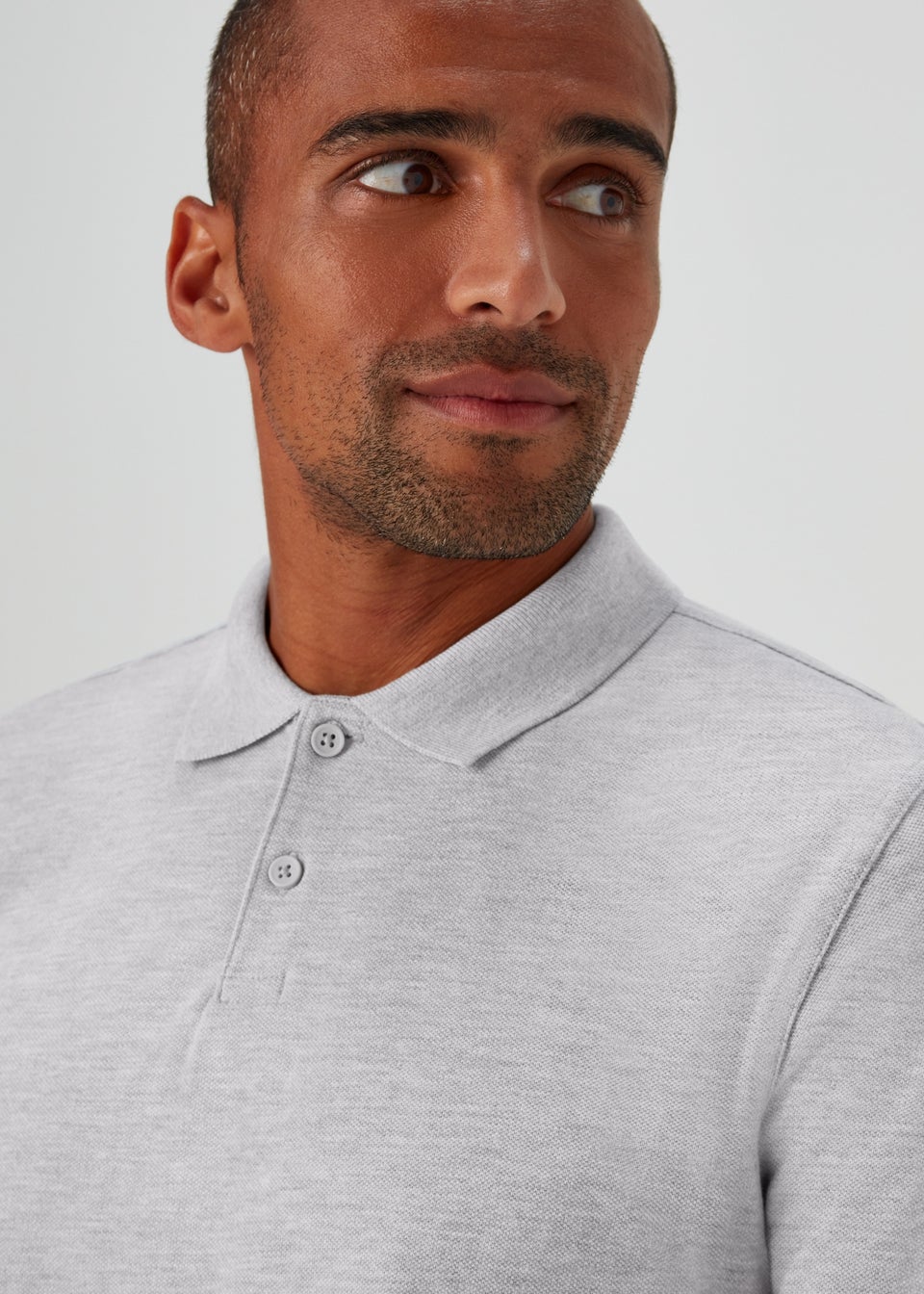 Grey Essential Polo Shirt