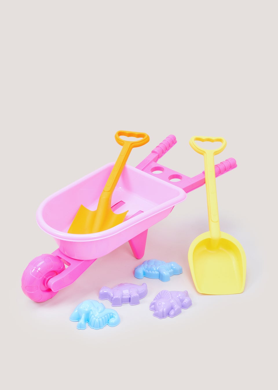 Kids Pink Wheelbarrow Set (51cm x 22cm x 15cm)